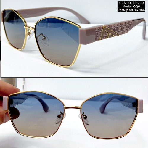 0053 Жіночі (QQ6) POLARIZED Розмір 58-16-146